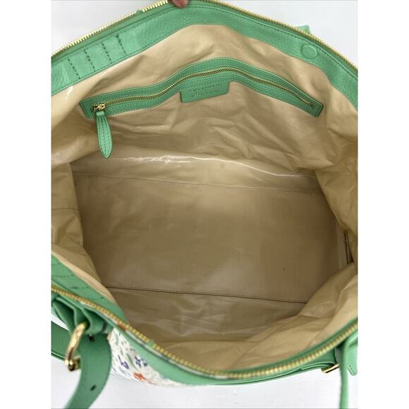 PENCIL & PAPER CO X NEELY & CHLOE Floral Tote Bag Cottagecore Travel Weekender - Picture 3 of 10